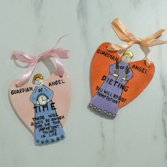 ORNAMENT Set Guardian Angels of Time and Dieting - Picture 2 of 8